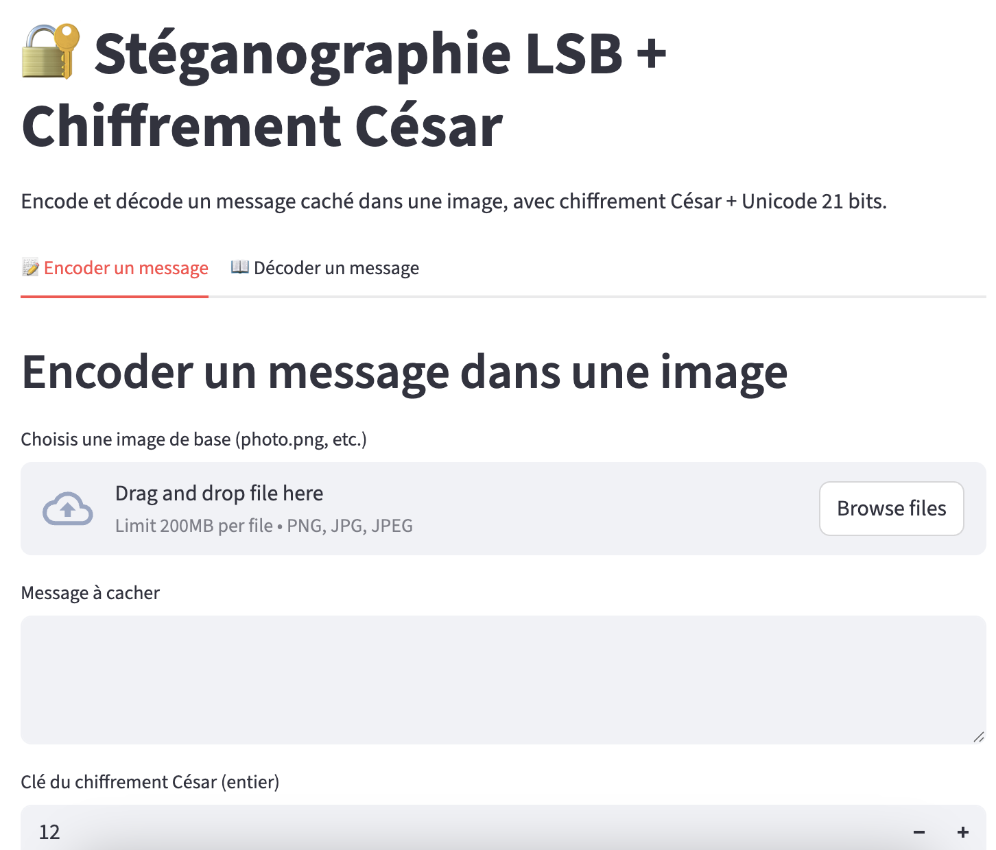 Watermarking Cesar Vigenere